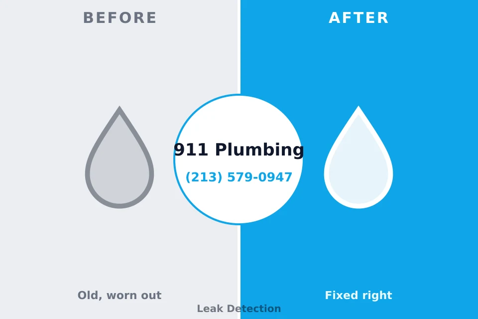 Before and after: plumbing company Fox Island, WA